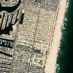 Dover Beaches North map(satellite map)