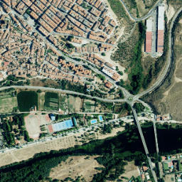 Coria map(satellite map)