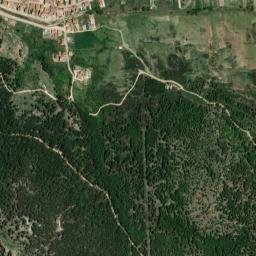 Boniches map(satellite map)