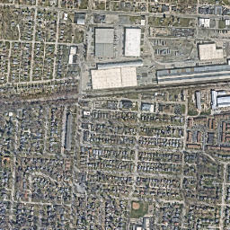 East Columbus Ohio High Resolution Satellite Map