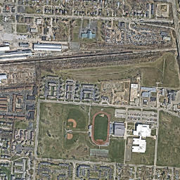 Roseland Ohio High Resolution Satellite Map