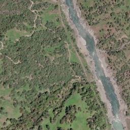 Ramsey California High Resolution Satellite Map