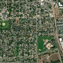 850-898 Pine Street, Louisville, CO 80027 High Resolution Satellite Map