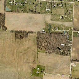 Canyon Villa Estates Ohio High Resolution Satellite Map