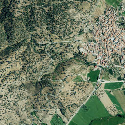 Casillas de Coria map(satellite map)