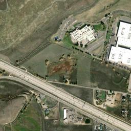 Satellite view of Coal Creek Golf Course