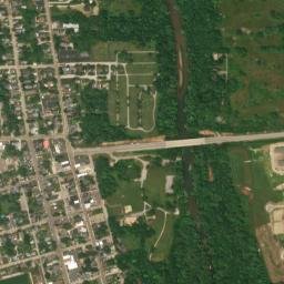 West Milton map(satellite map)