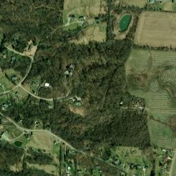 Upper Fox Hollow Ohio High Resolution Satellite Map