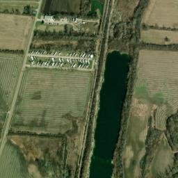 Rose Garden Mobile Home Park Ohio High Resolution Satellite Map