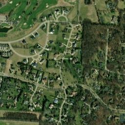 Walnut Hills Ohio High Resolution Satellite Map