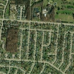 Oakwood Village Ohio High Resolution Satellite Map
