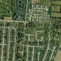 Glencoe Estates Ohio High Resolution Satellite Map