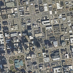 Columbus map(satellite map)