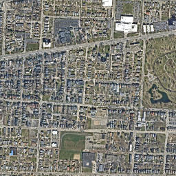 1318 E Broad St, Columbus, OH 43205, High Resolution Satellite Map
