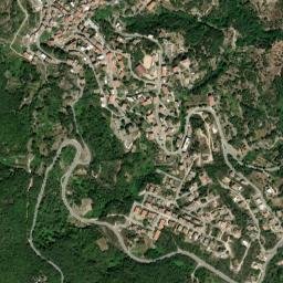 Villagrande Strisaili map(satellite map)