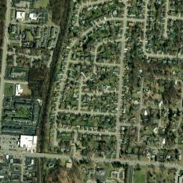 Greenlawn Village Ohio High Resolution Satellite Map