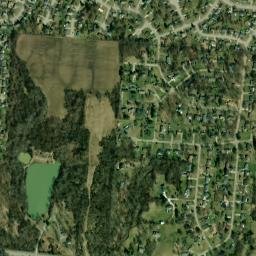 Eastview Heights Ohio High Resolution Satellite Map