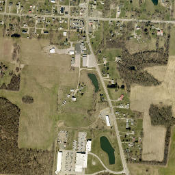 Jacksontown Ohio High Resolution Satellite Map