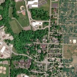 Terrace Ohio High Resolution Satellite Map
