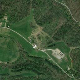 Vallonia Ohio High Resolution Satellite Map