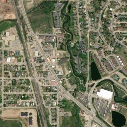 Fraser map(satellite map)