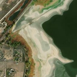 Barr Lake Colorado High Resolution Satellite Map