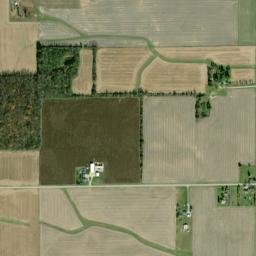 Otterbein Ohio High Resolution Satellite Map