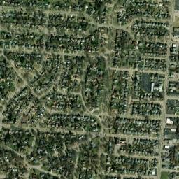 Ridgewood Ohio High Resolution Satellite Map
