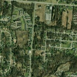 Oakcrest Ohio High Resolution Satellite Map