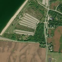 Satellite view of Cj Brown Reservoir Buck Creek Lane