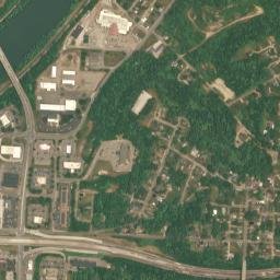 Mill Run Ohio High Resolution Satellite Map