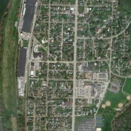 Glendale map(satellite map)