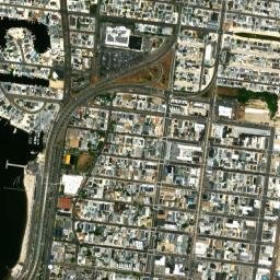 Seaside Heights map(satellite map)