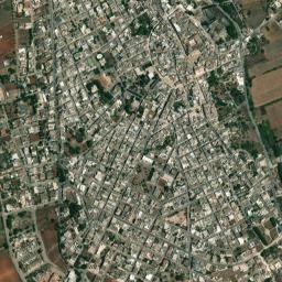 Specchia map(satellite map)