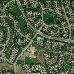 Rock Creek Colorado High Resolution Satellite Map