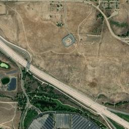 Denver Boulder Turnpike Broomfield High Resolution Satellite Map