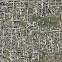 1099 E Stewart Ave, Columbus, OH 43206, High Resolution Satellite Map