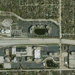 I-465 & US-52 & US-421 Carmel IN High Resolution Satellite Map