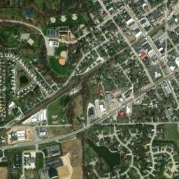 Fortville map(satellite map)