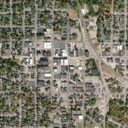 New Castle map(satellite map)