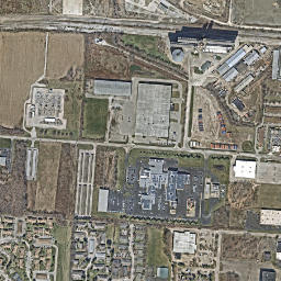 Truro Ohio High Resolution Satellite Map