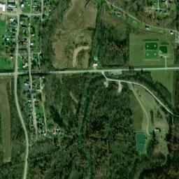 Senecaville Ohio High Resolution Satellite Map