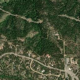 Crescent Village Colorado High Resolution Satellite Map