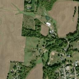 Donnelsville Ohio High Resolution Satellite Map