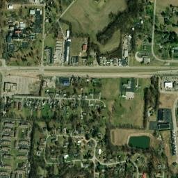 Meadow Lane Ohio High Resolution Satellite Map