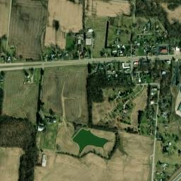 Harmony Ohio High Resolution Satellite Map