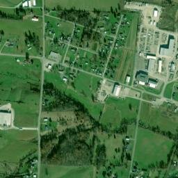 Derwent Ohio High Resolution Satellite Map