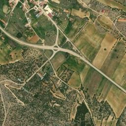 Fuentelespino de Moya map(satellite map)