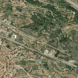 Jérica map(satellite map)