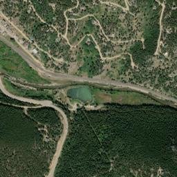 Rollinsville Colorado High Resolution Satellite Map
